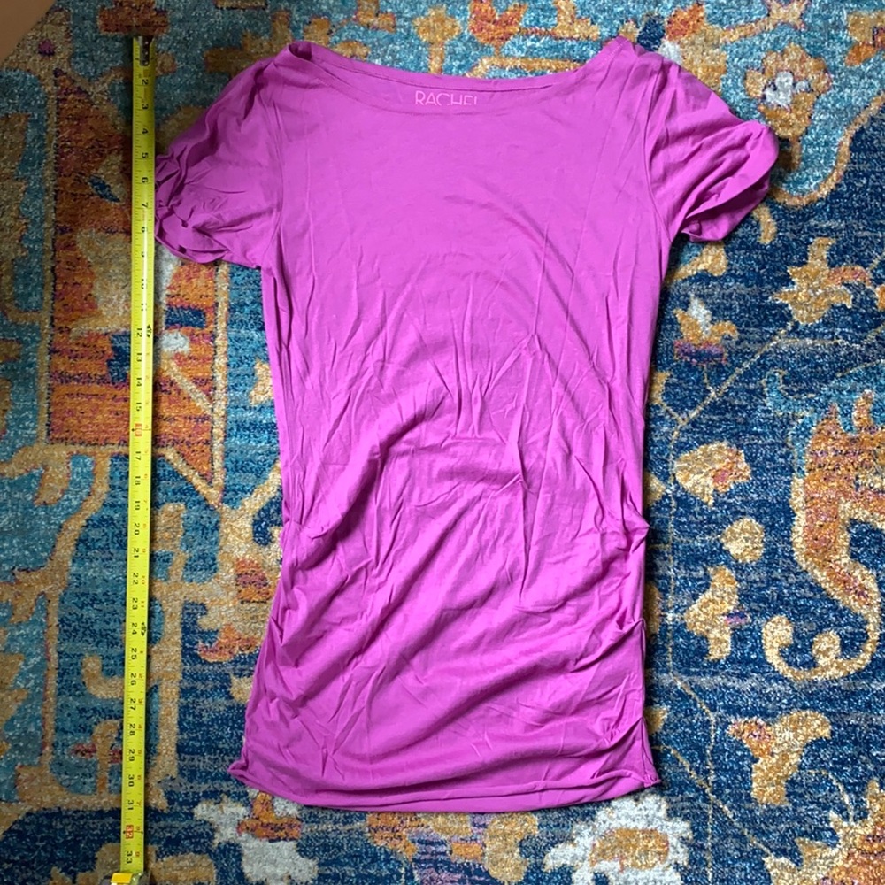 Fuchsia Rachel Roy M Rouched Mini Dress